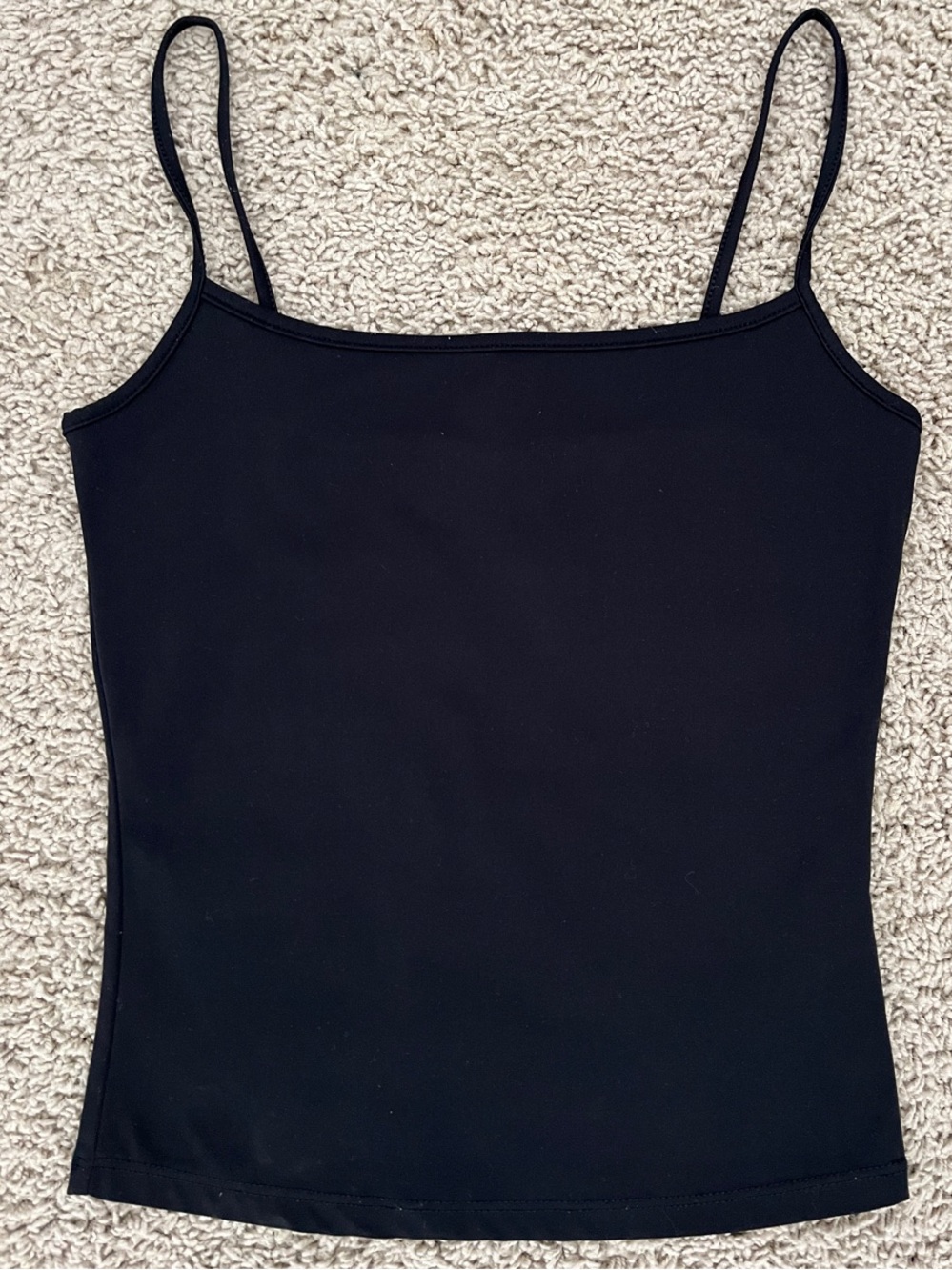 Garage Black Spaghetti Strap Camisole